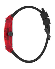  Shop Authentic Guess Phoenix Multifunction Analog Red Dial Black Silicone Strap Watch For Men - GW0499G4 - Luxxuri