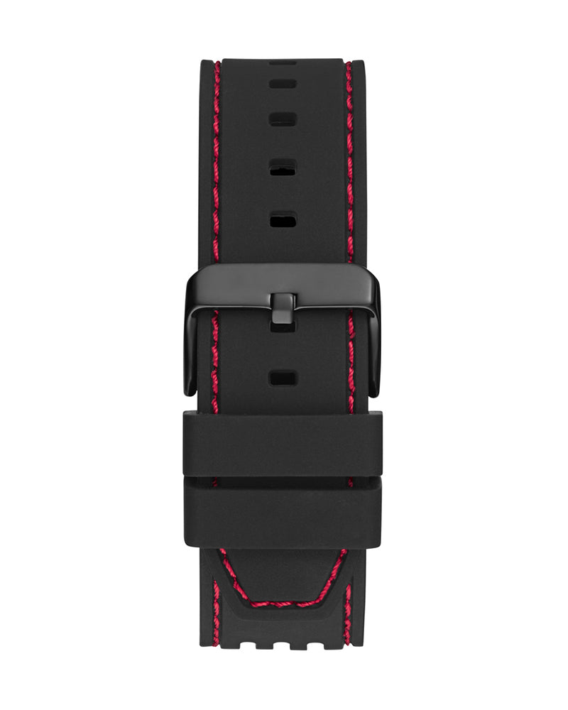  Shop Authentic Guess Phoenix Multifunction Analog Red Dial Black Silicone Strap Watch For Men - GW0499G4 - Luxxuri