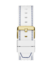  Shop Authentic Guess Phoenix Multifunction Blue Dial White Rubber Strap Watch for Men - GW0499G6 - Luxxuri