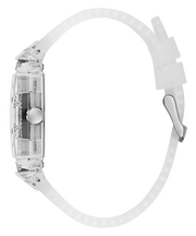  Shop Authentic Guess Phoenix Quartz Green Dial Transparent Silicone Strap Watch For Men - GW0499G8 - Luxxuri