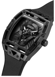  Shop Authentic Guess Legend Black Dial Black Silicone Strap Watch For Men - GW0500G2 - Luxxuri