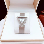  Shop Authentic Guess Quartz Silver Dial Silver Mesh Strap Watch For Women - GW050L1 - Luxxuri