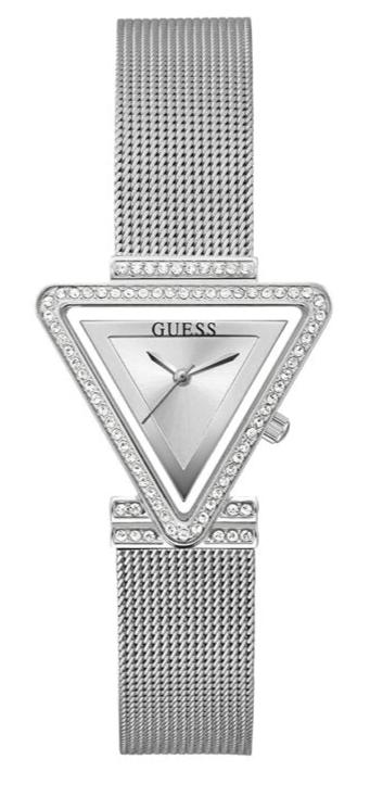  Shop Authentic Guess Quartz Silver Dial Silver Mesh Strap Watch For Women - GW050L1 - Luxxuri