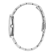  Shop Authentic Guess Trend Diamonds Silver Dial Silver Steel Strap Watch for Women - GW0512L1 - Luxxuri