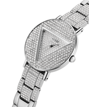  Shop Authentic Guess Trend Diamonds Silver Dial Silver Steel Strap Watch for Women - GW0512L1 - Luxxuri