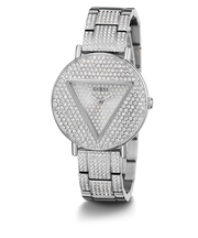  Shop Authentic Guess Trend Diamonds Silver Dial Silver Steel Strap Watch for Women - GW0512L1 - Luxxuri