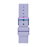  Shop Authentic Guess Queen Quartz Purple Dial Purple Silicone Strap Watch For Women - GW0536L4 - Luxxuri