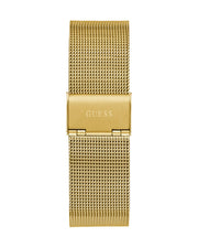  Shop Authentic Guess Gadget Gold Dial Gold Mesh Bracelet Watch for Men - GW0538G2 - Luxxuri