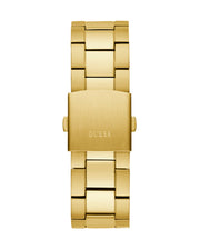  Shop Authentic Guess Edge Chronograph Black Dial Gold Steel Strap Watch For Men - GW0539G2 - Luxxuri