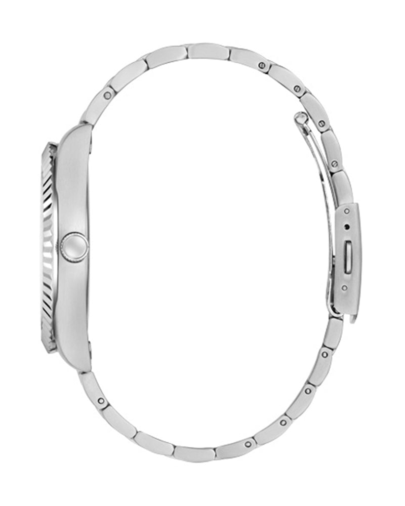  Shop Authentic Guess Connoisseur Analog Black Dial Silver Steel Strap Watch For Men - GW0542G1 - Luxxuri