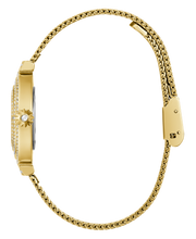  Shop Authentic Guess Dream Quartz Gold Dial Gold Mesh Strap Watch For Women - GW0550L2 - Luxxuri