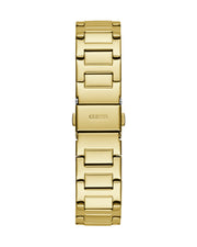  Shop Authentic Guess Duchess Quartz Gold Dial Gold Steel Strap Watch For Women - GW0558L2 - Luxxuri