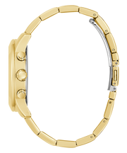  Shop Authentic Guess Multi-function Diamonds White Dial Gold Steel Strap Watch for Women - W0559L2 - Luxxuri