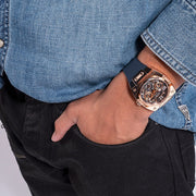  Shop Authentic Guess Prodigy Multifunction Navy Blue Dial Blue Silicone Strap Watch For Men - GW0569G3 - Luxxuri