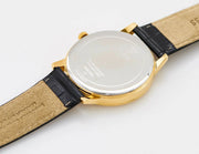  Shop Authentic Guess Gadget Gold Dial Black Leather Strap Watch for Men - GW0570G1 - Luxxuri