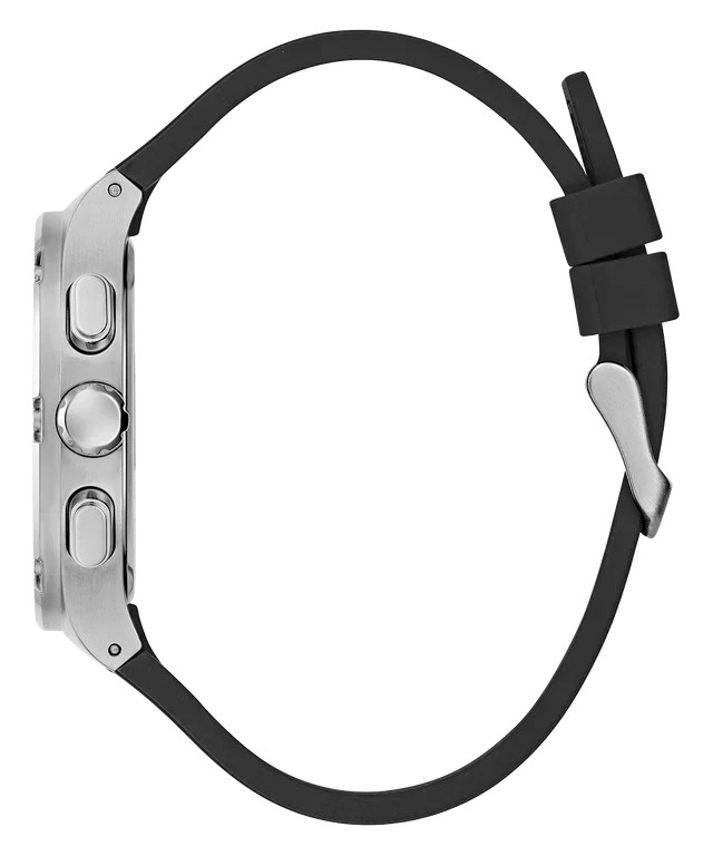  Shop Authentic Guess Headline Chronograph Grey Dial Black Rubber Strap Watch for Men - GW0571G1 - Luxxuri