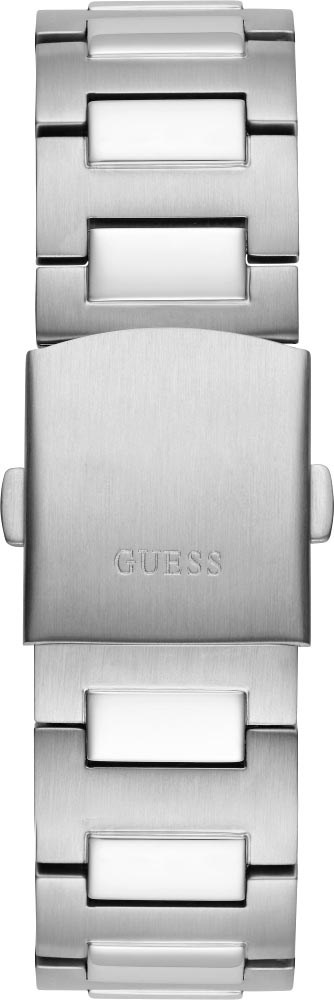  Shop Authentic Guess Headliner Multifunction Blue Dial Silver Steel Strap Watch For Men - GW0572G1 - Luxxuri
