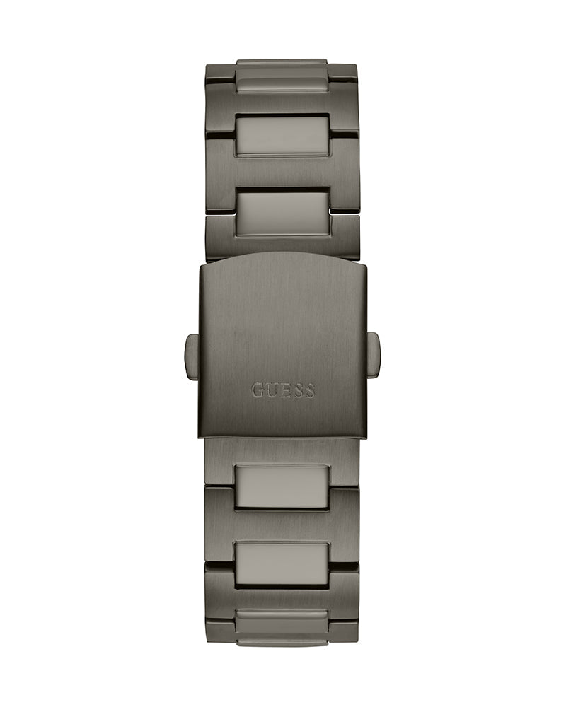  Shop Authentic Guess Headliner Quartz Black Dial Grey Steel Strap Watch For Men - GW0572G5 - Luxxuri