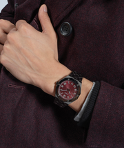  Shop Authentic Guess Asset Quartz Red Dial Black Steel Strap Watch For Men - GW0575G5 - Luxxuri