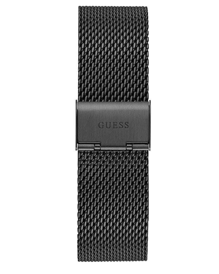  Shop Authentic Guess Continental Chronograph Black Dial Black Mesh Strap Watch For Men - GW0582G3 - Luxxuri