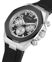  Shop Authentic Guess Empire Chronograph Black Dial Black Silicon Strap Watch For Men - GW0583G1 - Luxxuri