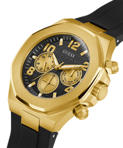  Shop Authentic Guess Empire Chronograph Quartz Black Dial Black Silicon Strap Watch For Men - GW0583G2 - Luxxuri