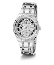  Shop Authentic Guess Allara Quartz Silver Dial Silver Steel Strap Watch For Women - GW0604L1 - Luxxuri