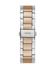  Shop Authentic Guess Sunray Multifunction Crystals Silver Dial Two Tone Steel Strap Watch For Women - GW0616L3 - Luxxuri