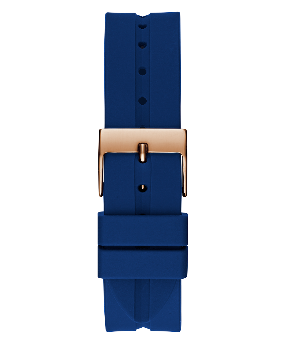  Shop Authentic Guess Libra Crystals Blue Dial Blue Silicone Strap Watch For Women - GW0618L2 - Luxxuri