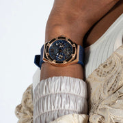  Shop Authentic Guess Asteria Multifunction Blue Dial Blue Rubber Strap Watch For Women - GW0620L3 - Luxxuri