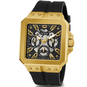  Shop Authentic Guess Leo Multifunction Black Dial Black Silicone Strap Watch For Men - GW0637G2 - Luxxuri