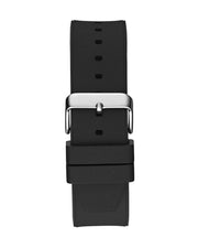  Shop Authentic Guess Duke Crystals Black Dial Black Silicone Strap Watch For Men - GW0641G1 - Luxxuri