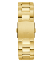  Shop Authentic Guess Equity Multifunction Black Dial Gold Steel Strap Watch For Men - GW0703G5 - Luxxuri