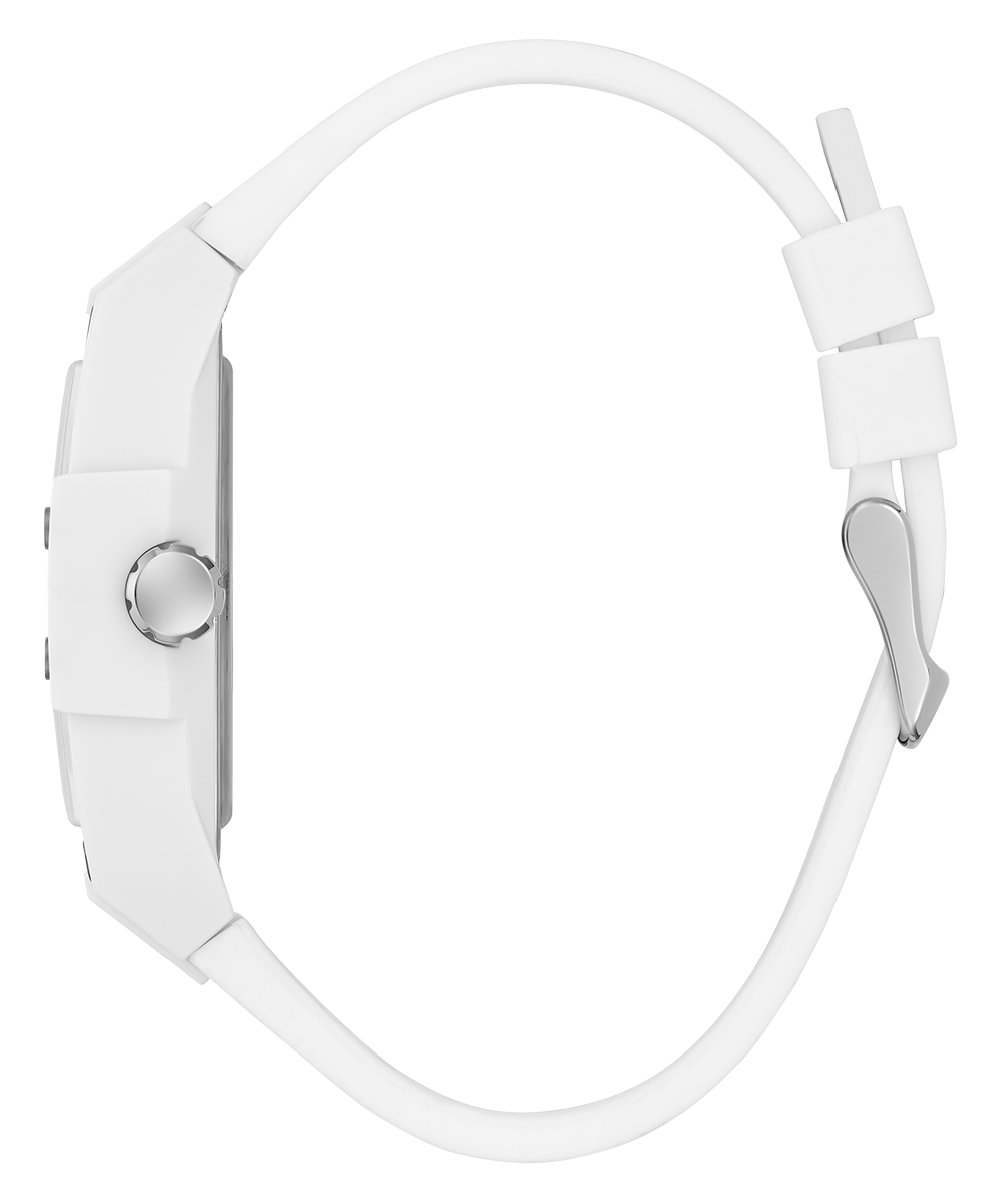  Shop Authentic Guess Phoenix Analog White Dial White Silicone Strap Watch for Men - GW0720G1 - Luxxuri