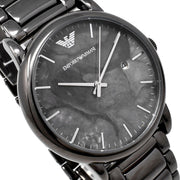  Shop Authentic Emporio Armani Luigi Analog Grey Dial Grey Steel Strap Watch For Men - AR11155 - Luxxuri
