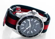  Shop Authentic Gucci Dive Black Dial Two Tone NATO Strap Watch For Men - YA136206 - Luxxuri