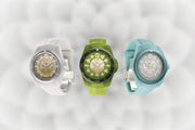  Shop Authentic Gucci Dive Automatic Transparent Dial White Rubber Strap Watch For Men - YA136343 - Luxxuri