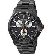  Shop Authentic Gucci G-Timeless Chronograph Black Dial Black Steel Strap Watch For Men - YA126268 - Luxxuri