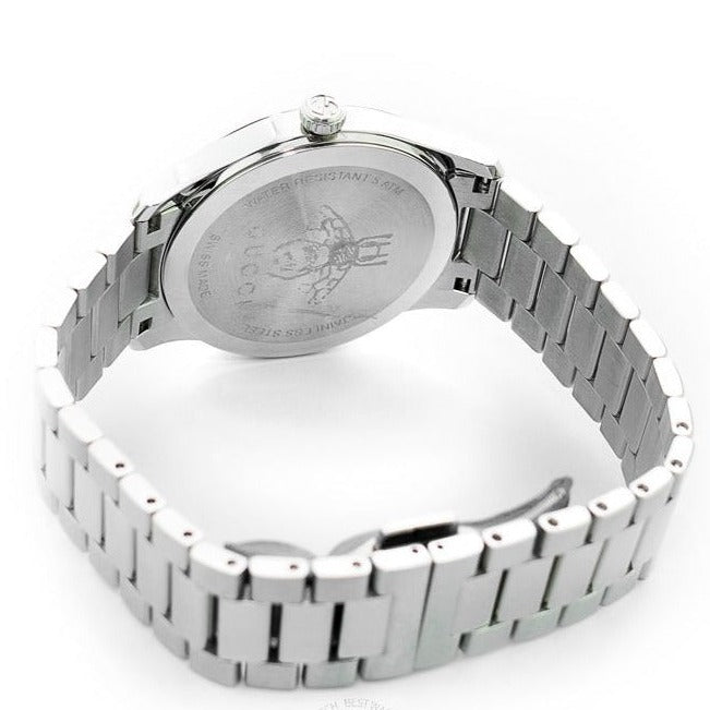  Shop Authentic Gucci G Timeless White Dial Silver Steel Strap Watch For Women - YA1264028A - Luxxuri