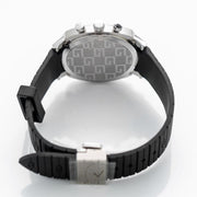  Shop Authentic Gucci Grip Chronograph Black Dial Black Rubber Strap Watch For Men - YA157301 - Luxxuri