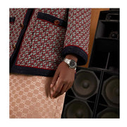  Shop Authentic Gucci G Timeless Quartz Black Dial Silver Steel Strap Watch for Women - YA1265034 - Luxxuri