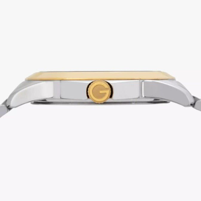  Shop Authentic Gucci G Timeless Silver Dial Two Tone Steel Strap Watch For Men - YA126409 - Luxxuri