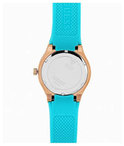  Shop Authentic Guess Jet Setter White Dial Turquoise Silicone Strap Watch For Women - W0564L3 - Luxxuri