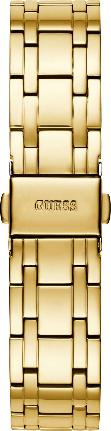  Shop Authentic Guess Cosmo Diamonds Gold Dial Gold Steel Strap Watch For Women - GW0033L2 - Luxxuri