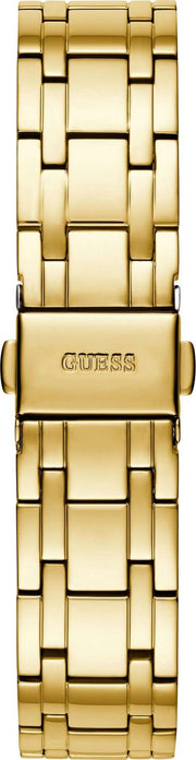  Shop Authentic Guess Cosmo Diamonds Gold Dial Gold Steel Strap Watch For Women - GW0033L2 - Luxxuri