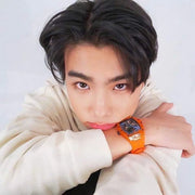  Shop Authentic Guess Phoenix Multifunction Black Dial Orange Rubber Strap Watch For Men - GW0203G10 - Luxxuri