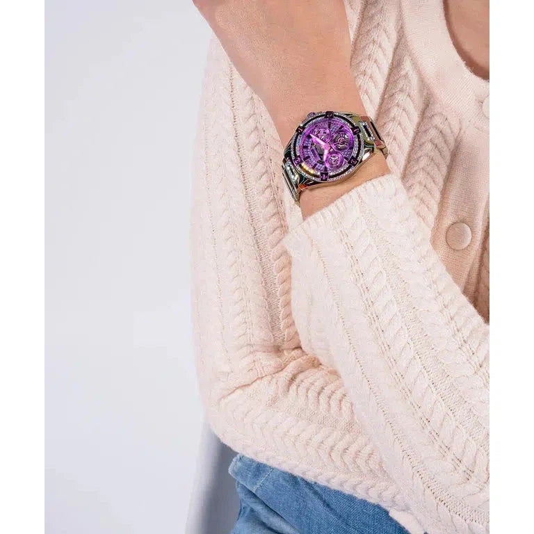  Shop Authentic Guess Queen Multicolor Dial Multicolor Steel Strap Watch For Women - GW0464L4 - Luxxuri