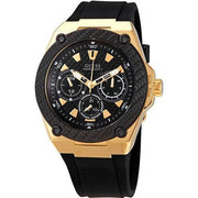  Shop Authentic Guess Legacy Black Dial Black Rubber Strap Watch for Men - W1049G5 - Luxxuri