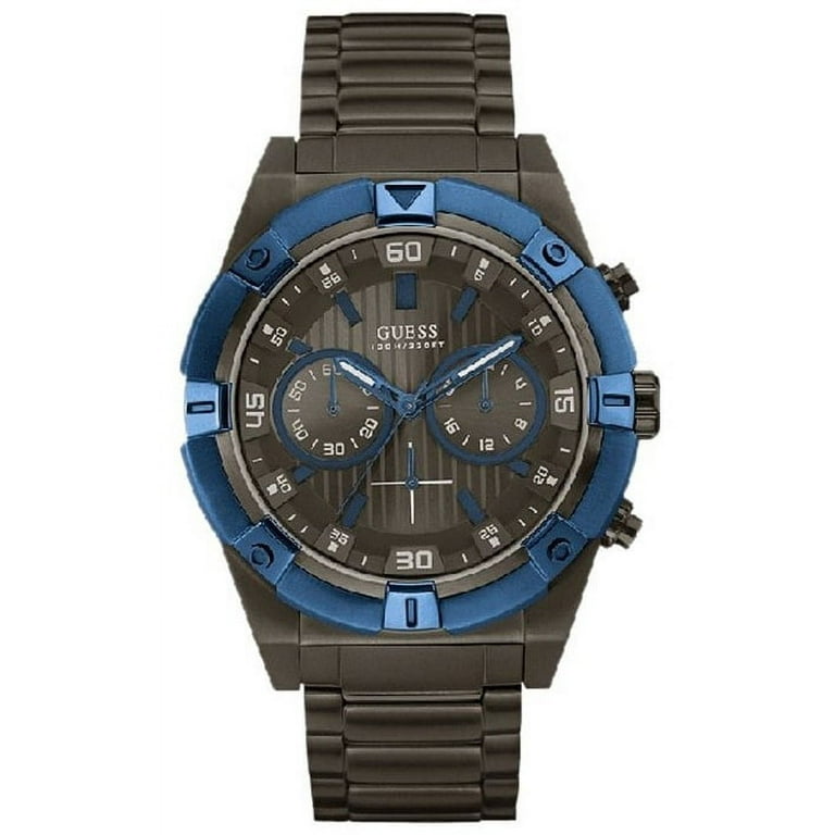  Shop Authentic Guess Sport Analog Grey Dial Grey Steel Strap Watch for Men - W0377G5 - Luxxuri