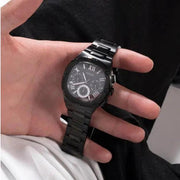  Shop Authentic Guess Headliner Multifunction Black Dial Black Steel Strap Watch For Men - GW0572G3 - Luxxuri